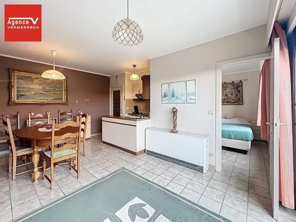 Söögituba - 1-Bed Apartment with Terrace in Raversyde
