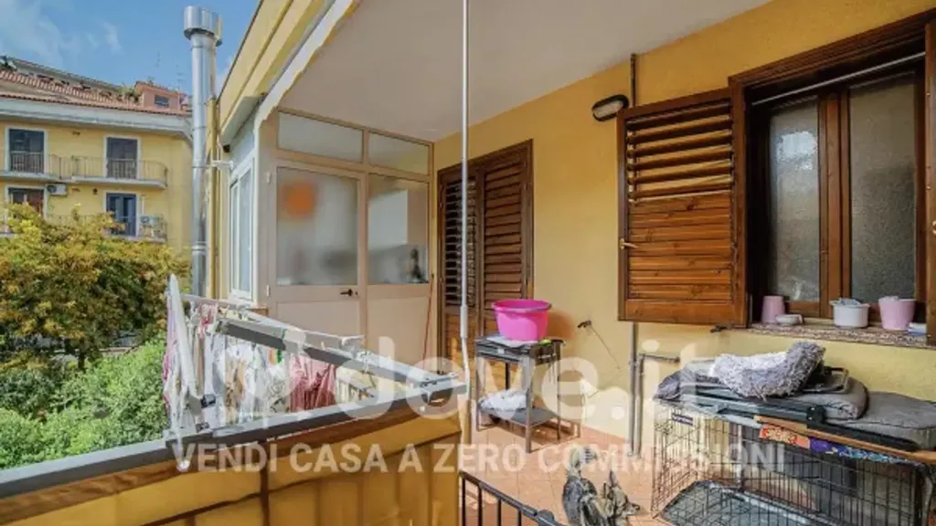 Balcon - Rear-Facing Apartment with Balcony in Aci Catena