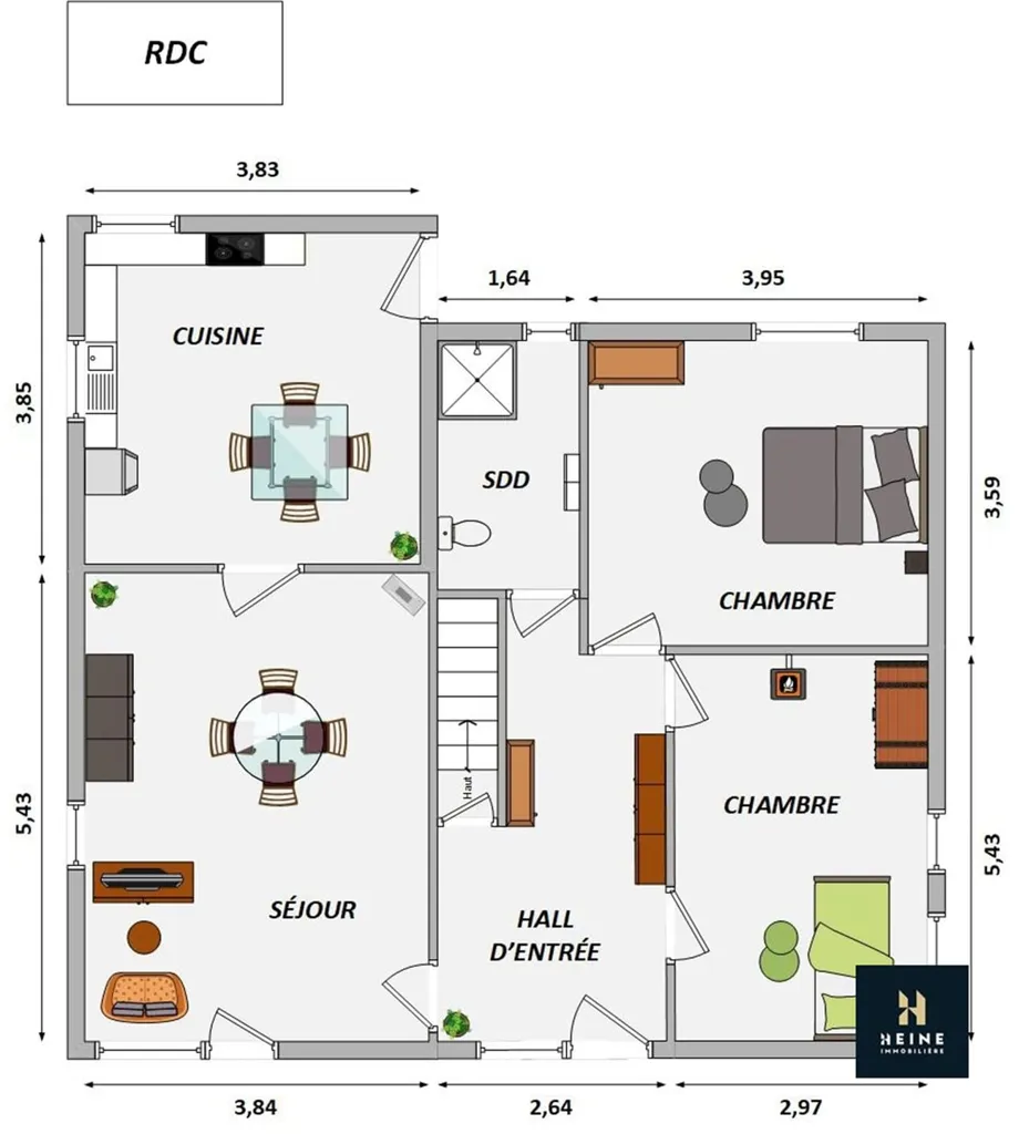 Plaan - Charming Villa with Garden in Andenne