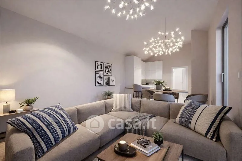Séjour - Newly Built Apartment with Balcony in Monserrato