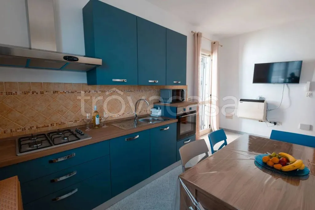 Köök - Duplex Villa with Sea View in Mazara del Vallo