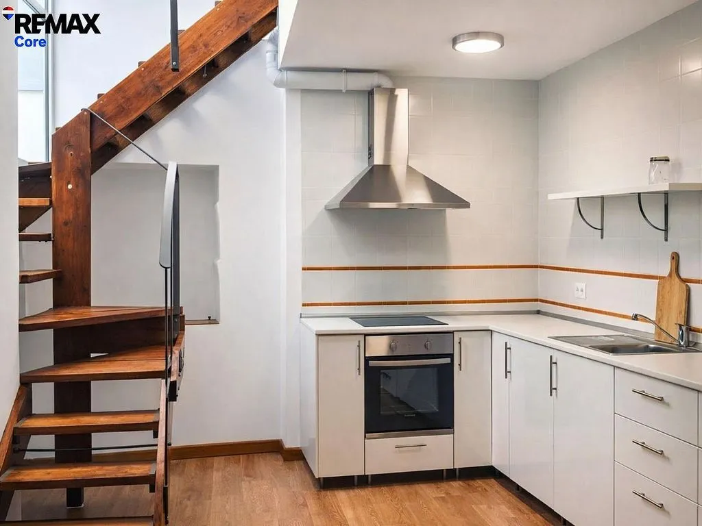 Köök - Duplex with Terrace and Balcony in Zafra