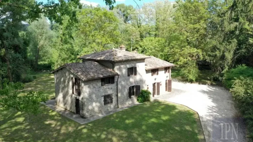 Vue aérienne - Rustic Riverfront House in Umbertide