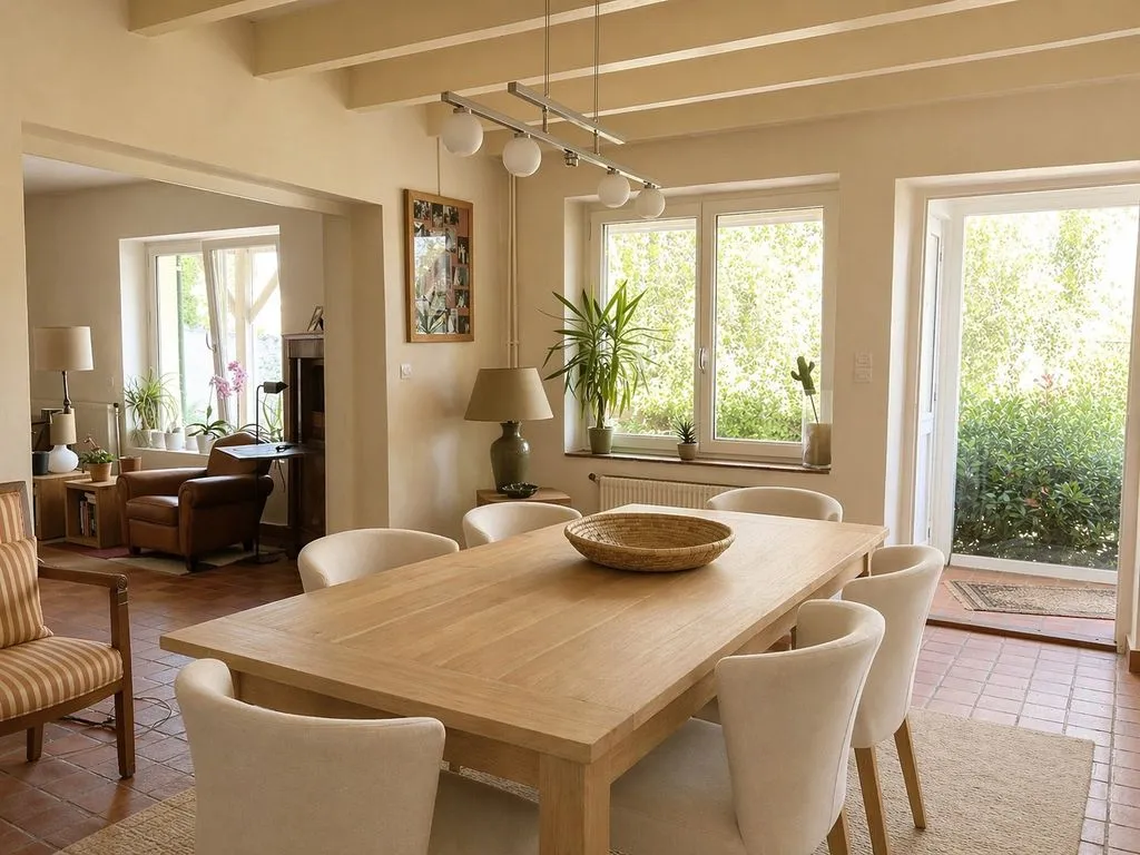 Salle à manger - Maison de Charme avec Piscine à Limonest