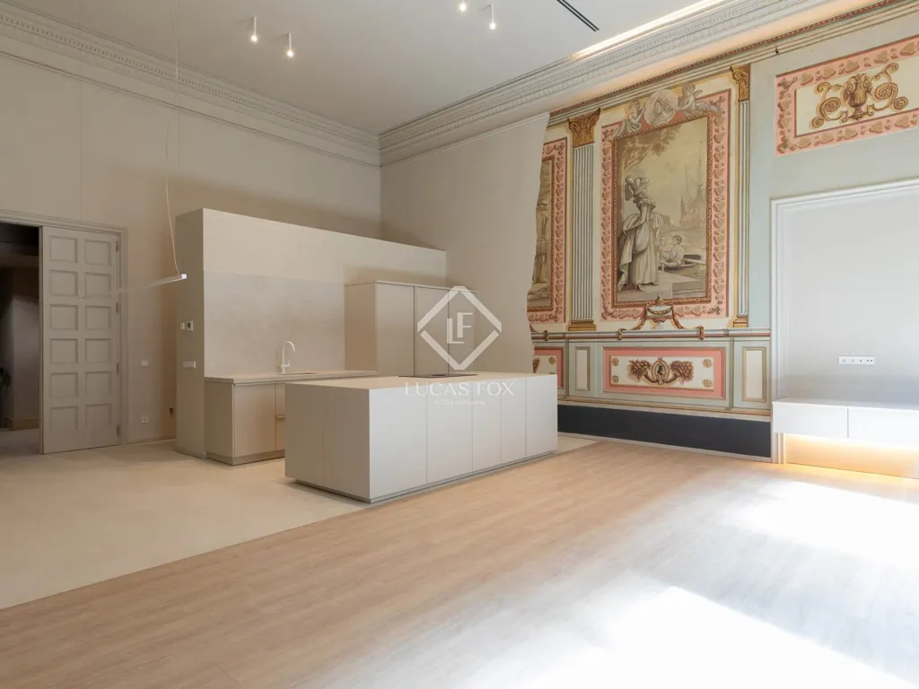 Séjour - Penthouse in Renovated Palace, Girona