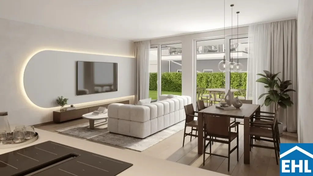Séjour - Modern Apartments with Private Balconies in Atzgersdorf