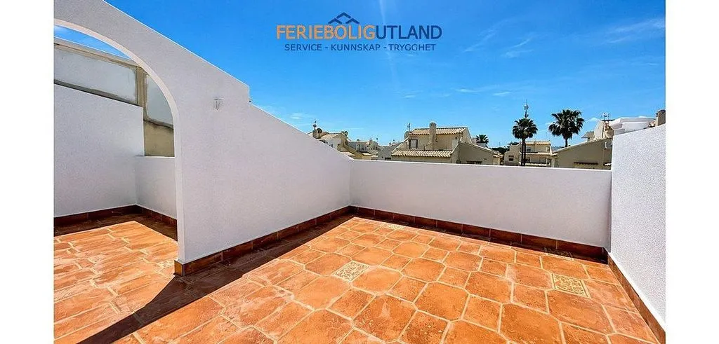 Terrasse - Terraced Semi-Detached with Pool in Cabo Roig