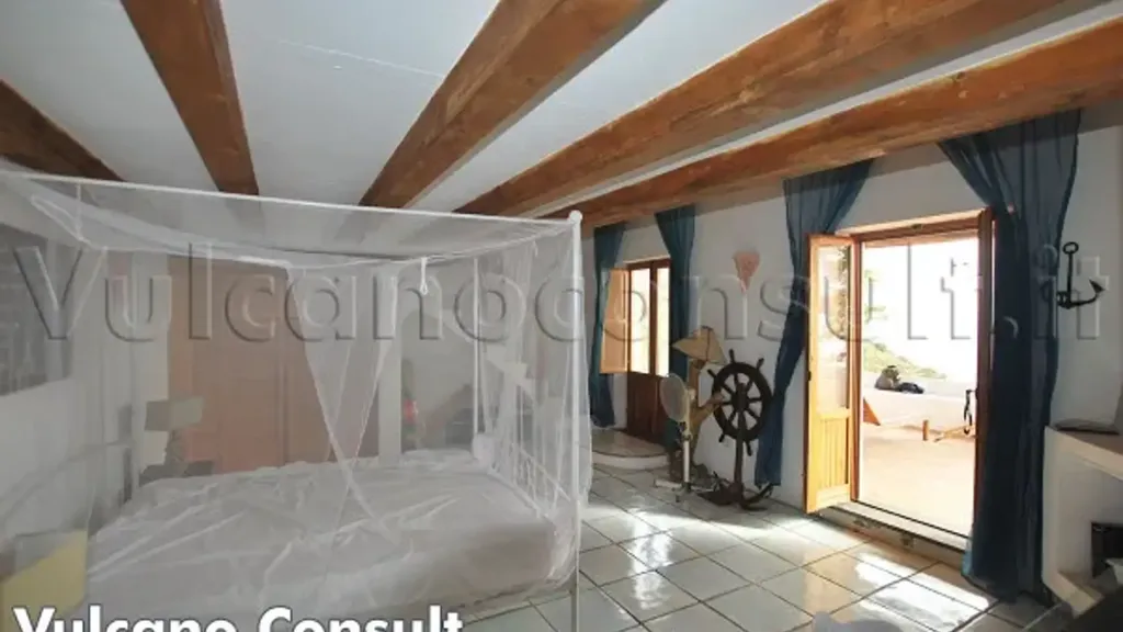 Camere da letto - Rustic Studio with Panoramic Sea View in Lipari