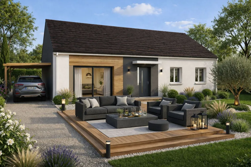 Maison Neuve avec Terrain à Melun