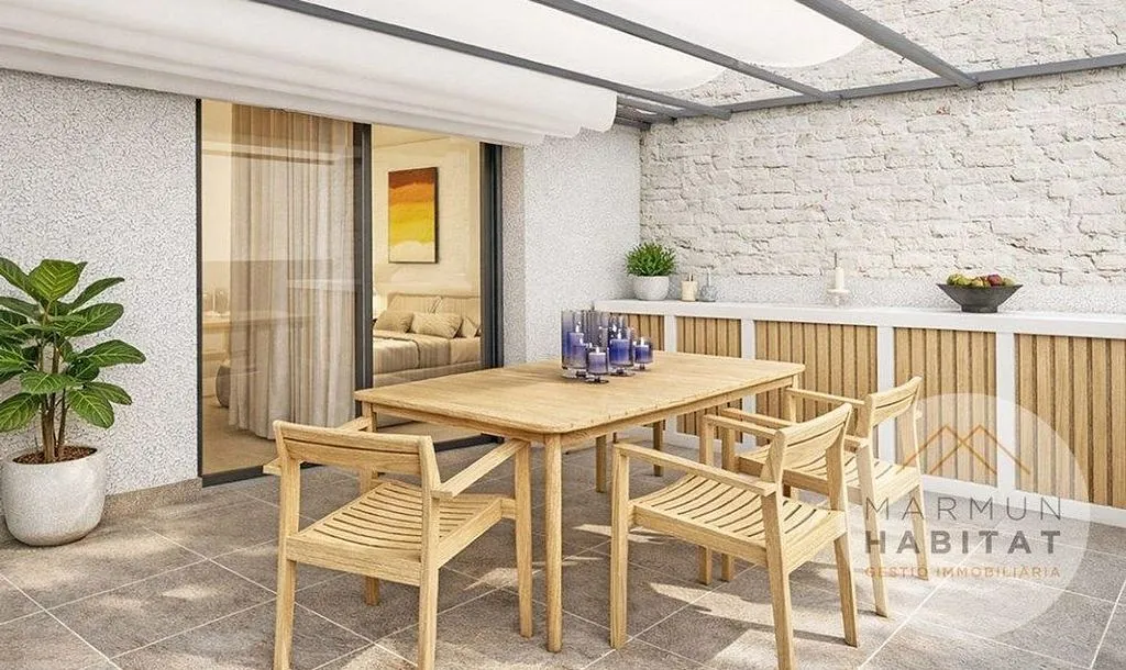 Terraza - New Flat with Sea View in Arenys de Mar