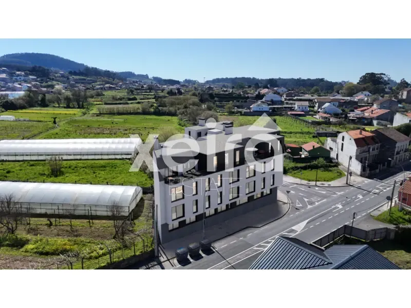 Vista aerea - New Flat with Sea Access in Vilagarcía de Arousa