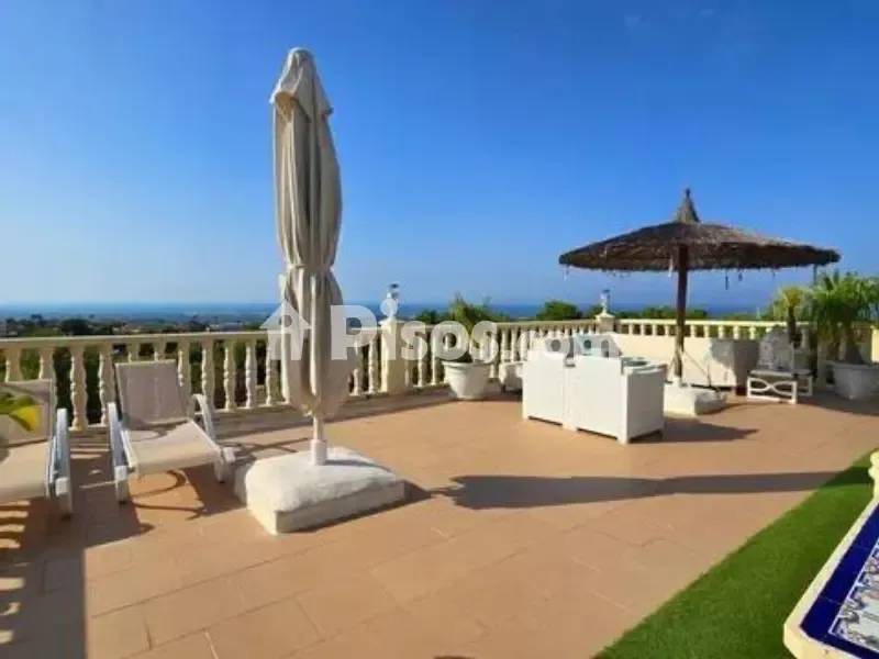 Terrasse - Villa with Panoramic Sea Views in La Pedrera-Vessanes