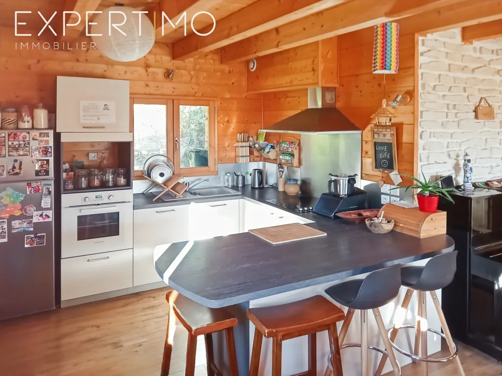 Cuisine - Chalet avec Vue Dominante sur les Montagnes près de Gap