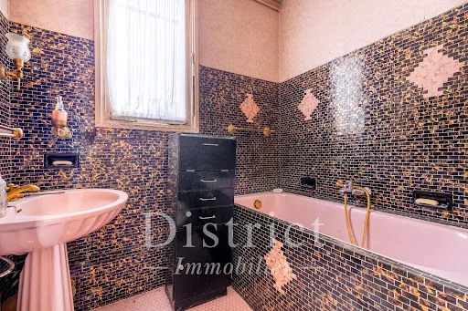 Salles de bain - Appartement avec terrasses à Paris 16ᵉ