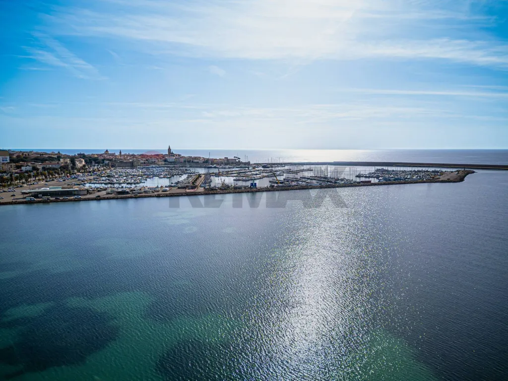 Õhuvaade - Apartment with Sea View in Alghero