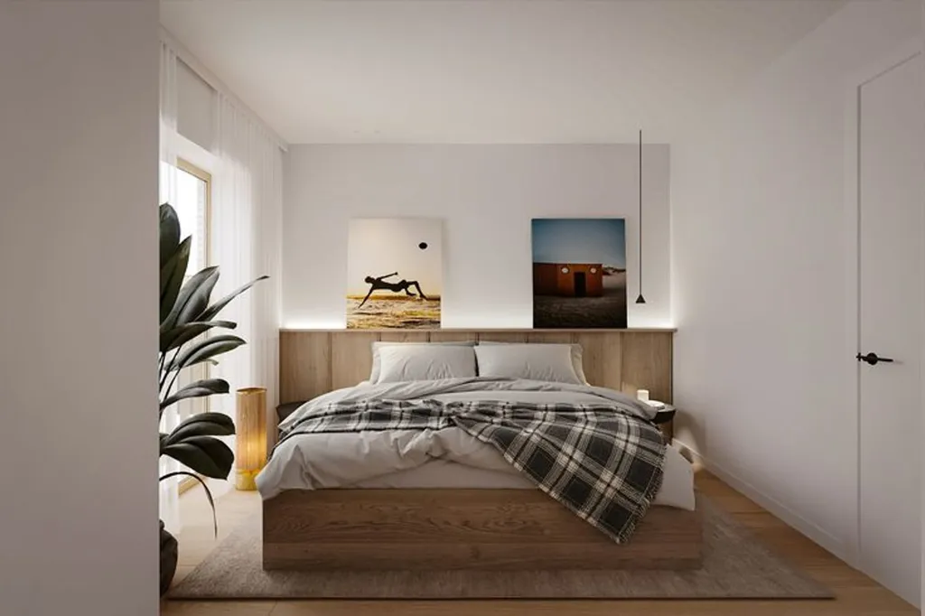 Bedrooms - New-Build Apartment with Sea View in De Panne