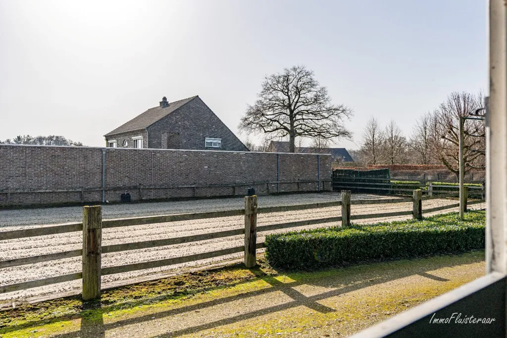 Extérieur - Maison avec Écuries et Piste Extérieure à Bree
