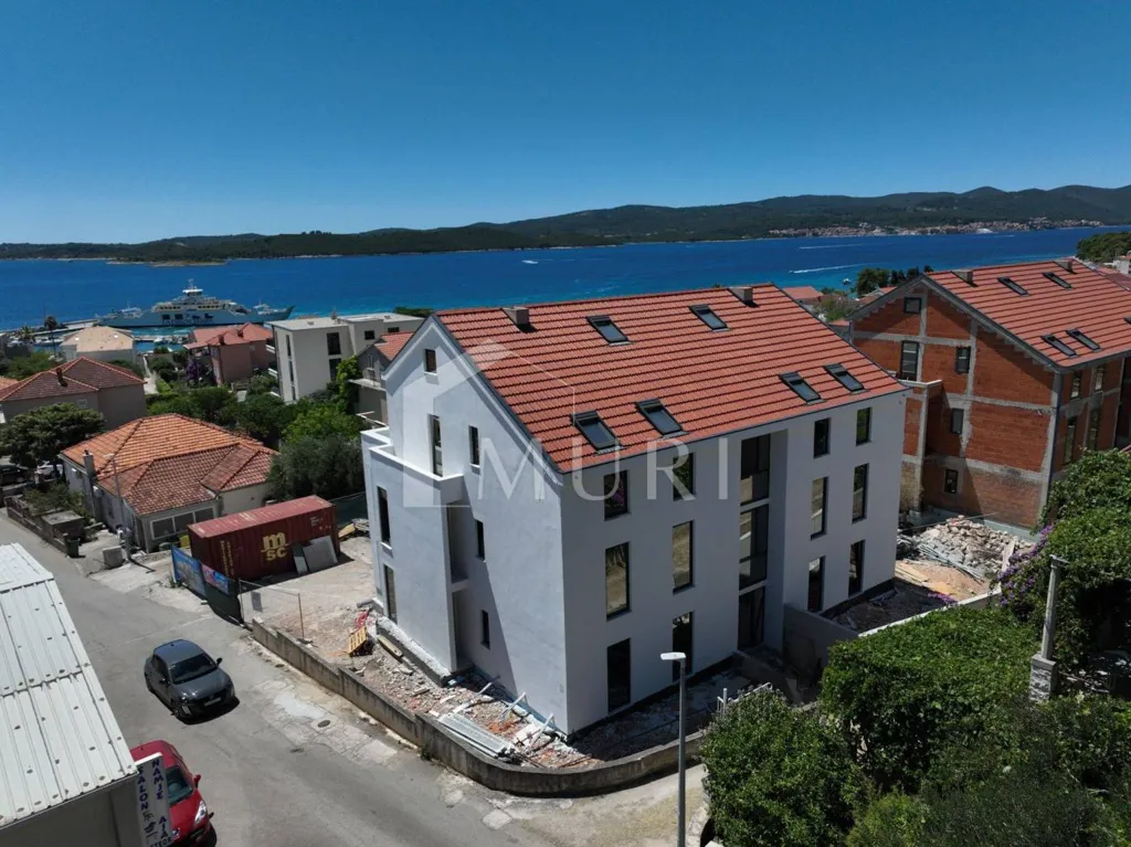 Vue aérienne - Two-Bedroom Apartment with Sea View in Orebić