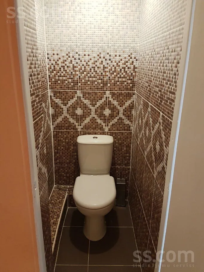 Salles de bain - Appartement 1 pièces à Dobele un raj.