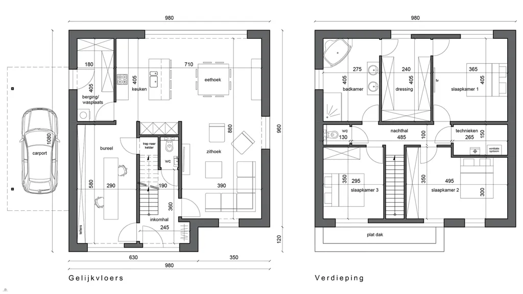 Maison 3 chambres à Laarne