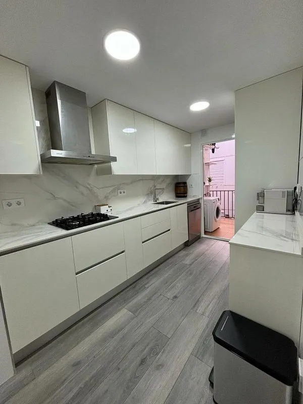 Cuisine - Apartment with Balcony in Torredembarra Centre