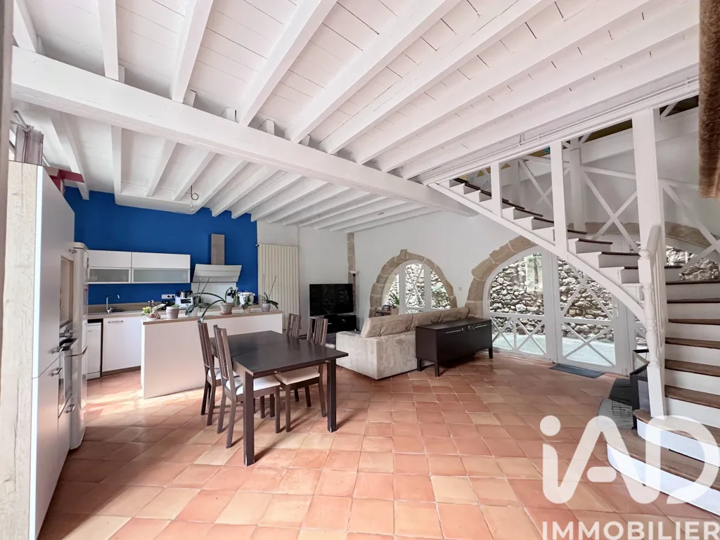 Salle à manger - Maison de Village en Pierre à Rions Centre