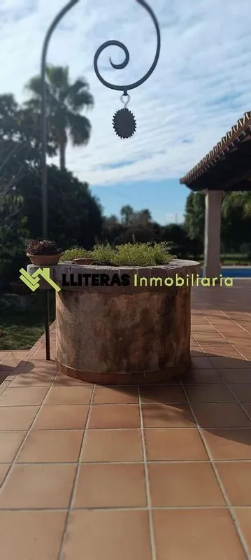Terrasse - Rustic House with Pool near Inca