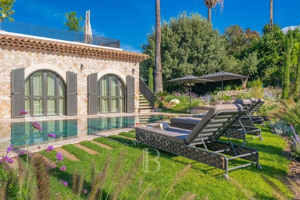 Pool - Luxury Villa with Sea View at Cap d'Antibes