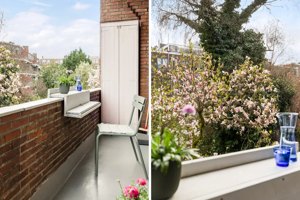 Balcon - 1940s Apartment with South-Facing Balcony in Blijdorp