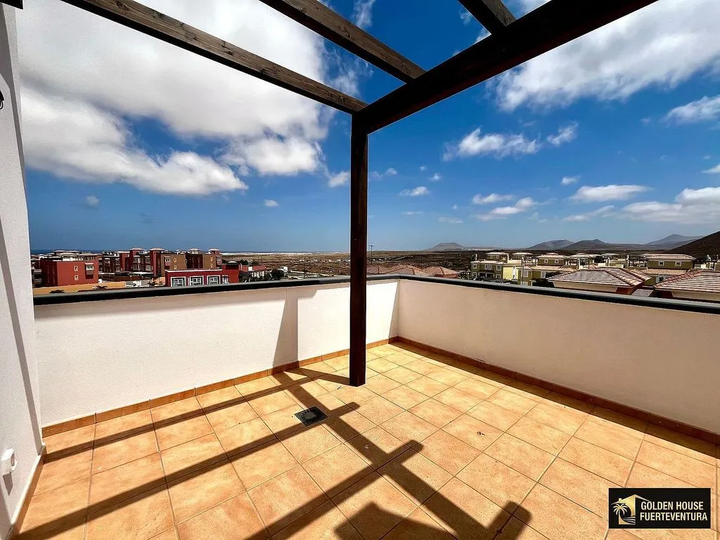 Terrasse - Penthouse with Sea Views in La Oliva