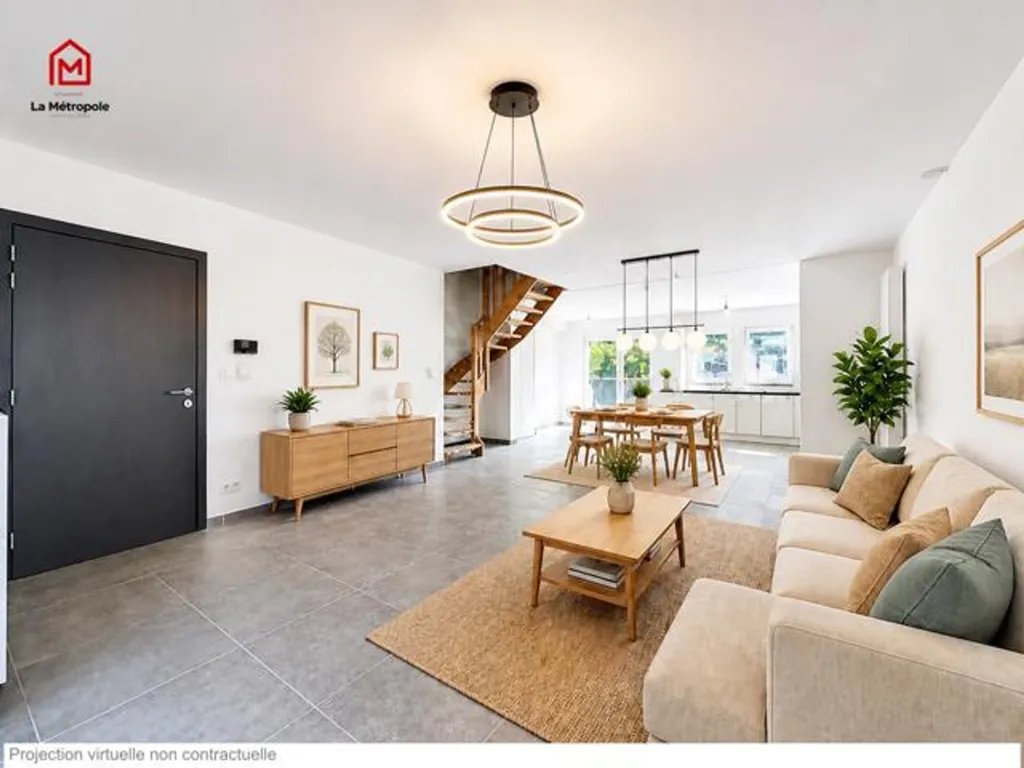 Soggiorno - New Duplex Apartment with Terrace in Châtelet