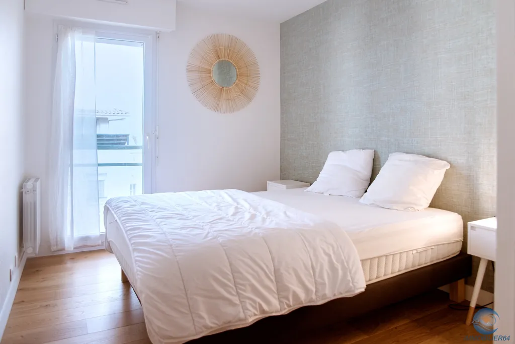 Bedrooms - Luxury Apartment with Triple Exposure in Biarritz