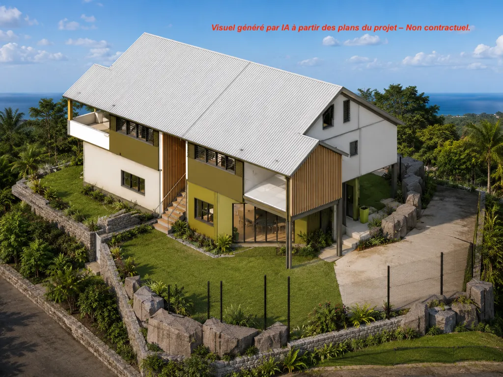 New Mixed-Use Property in Étang-Salé