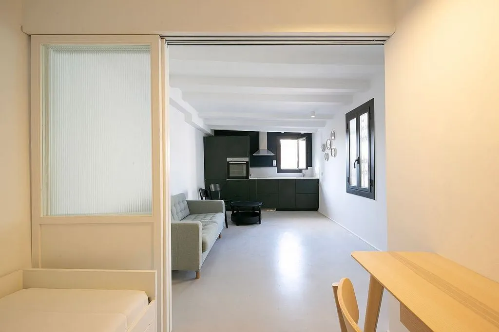 Séjour - Apartment with Terrace in Sant Pere, Barcelona