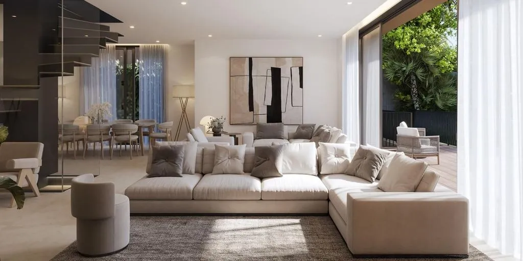 Séjour - Contemporary Villa with Pool in Morelinho, Sintra