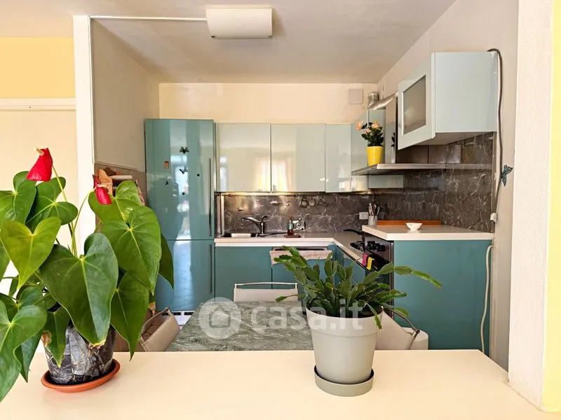 Cuisine - Semi-Detached Apartment with Private Balcony in Chiavari