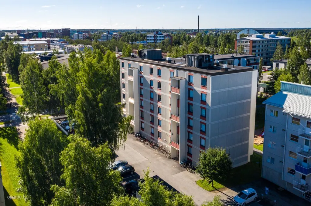 Vista aerea - Compact Apartment with Balcony in Oulu