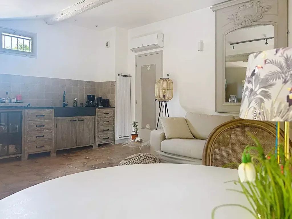 Cucina - Duplex with Garden Access in Avignon