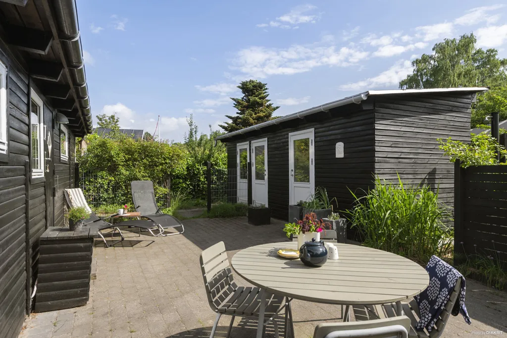 Terrasse - Coastal Holiday Home with Garden in Odder