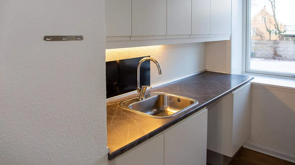 Köök - Renovated Flat with New Kitchen in Frederikshavn