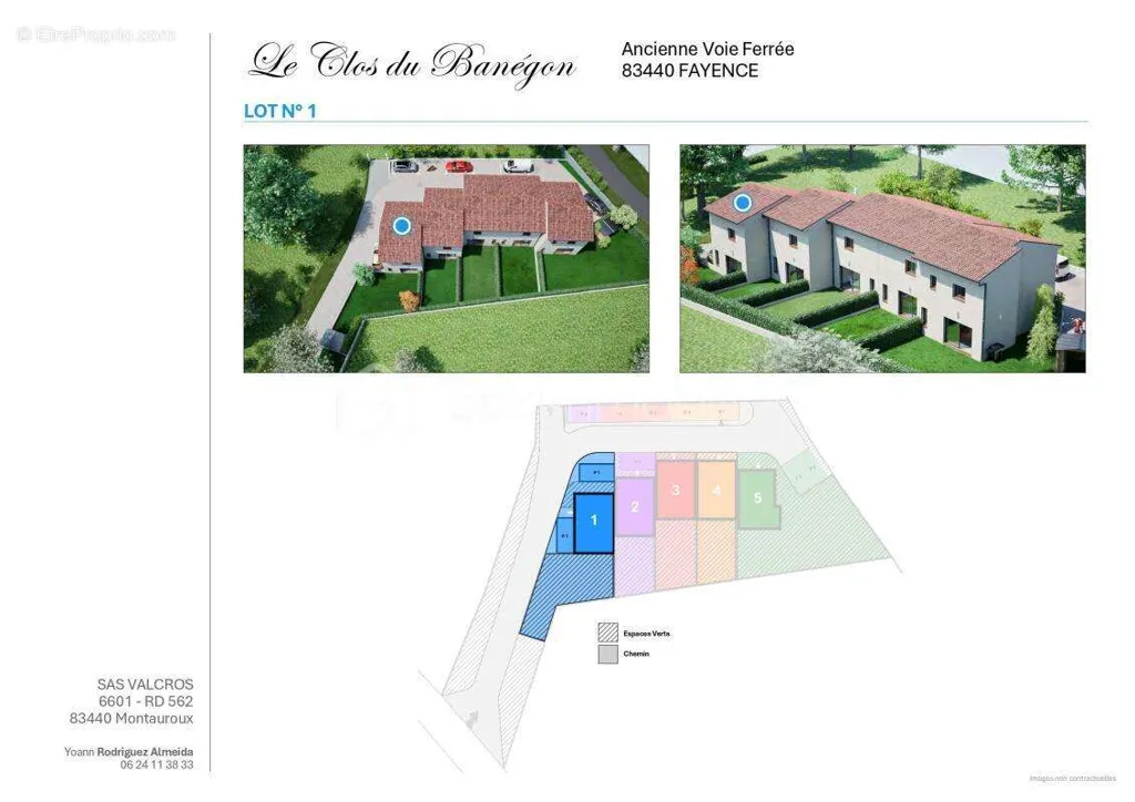 Maison à Fayence