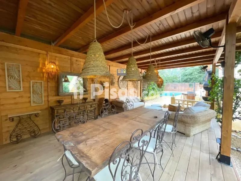 Terrass - Chalet with Pool and Garden in Albir