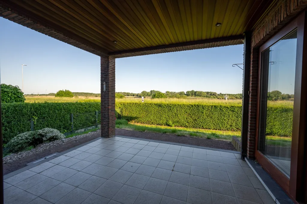 Terrasse - Maison avec Vue sur la Schelde à Steendorp
