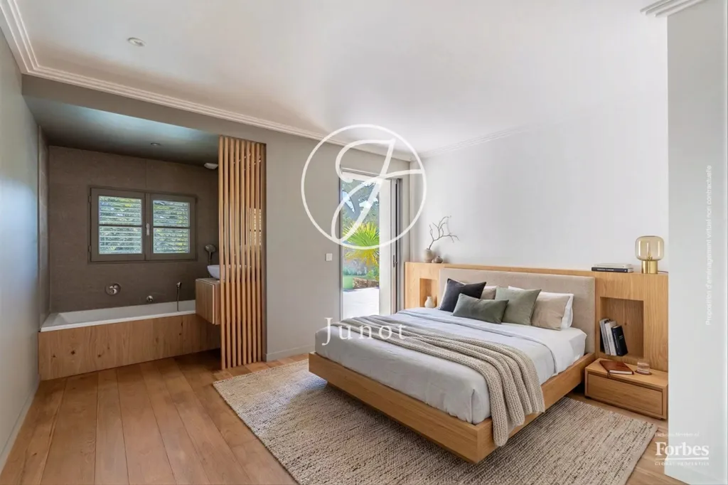 Chambres - Villa Rénovée Face à la Mer avec Piscine au Croisic