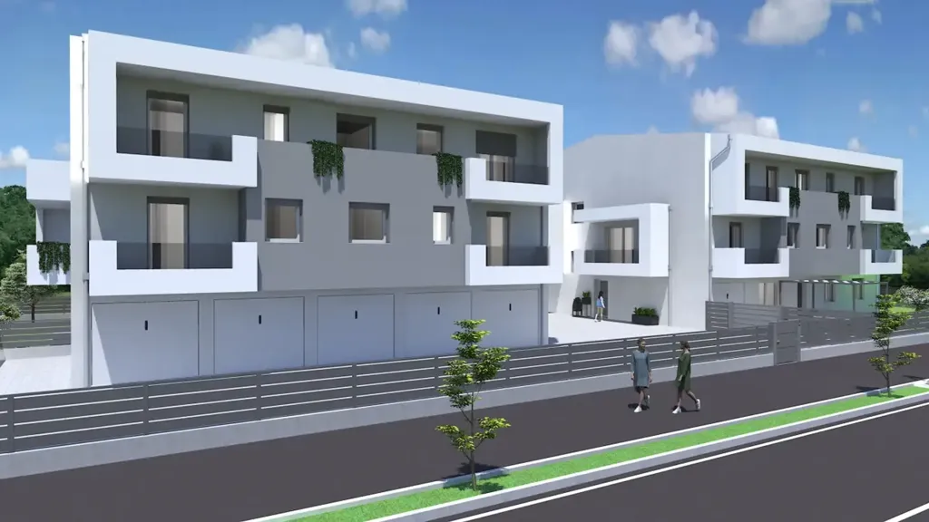 Modern Apartment with Balcony in Saonara