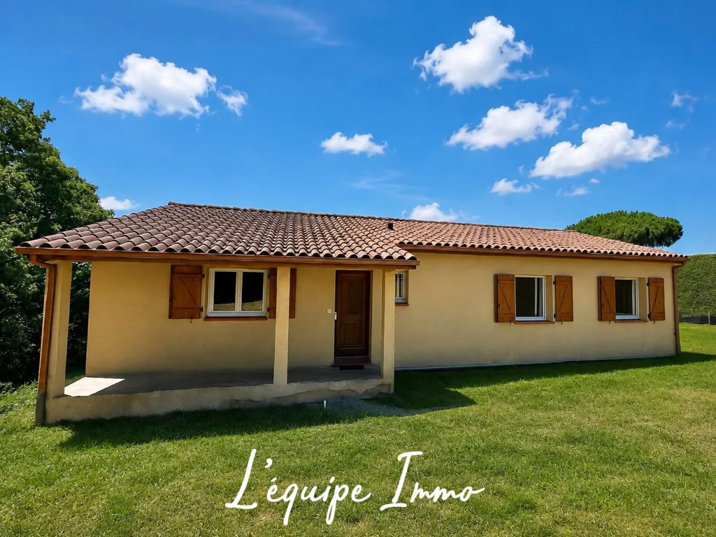 Extérieur - Maison T4 avec Jardin et Vue Pyrénées près de Cadours