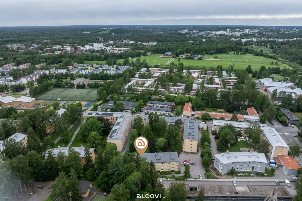 Õhuvaade - Modern Apartment with Sea View in Kannelmäki
