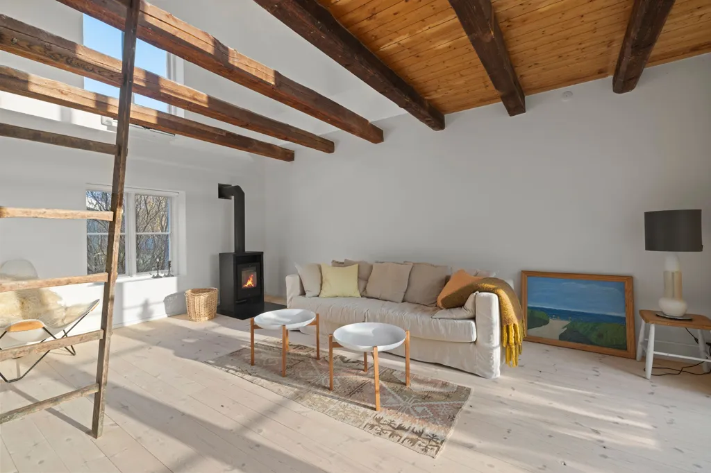 Séjour - Converted Summerhouse with Garden in Liseleje