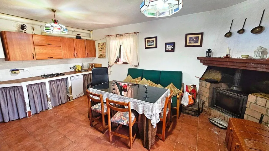 Salle à manger - Villa with West Views in Almonaster la Real