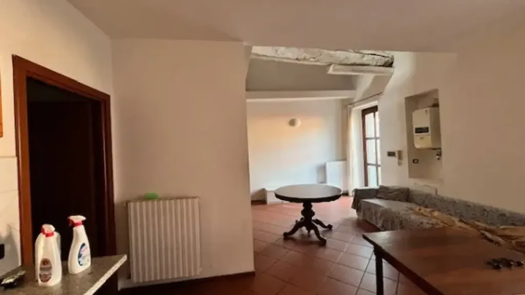 Séjour - Arched Two-Level Flat in Alessandria Centre